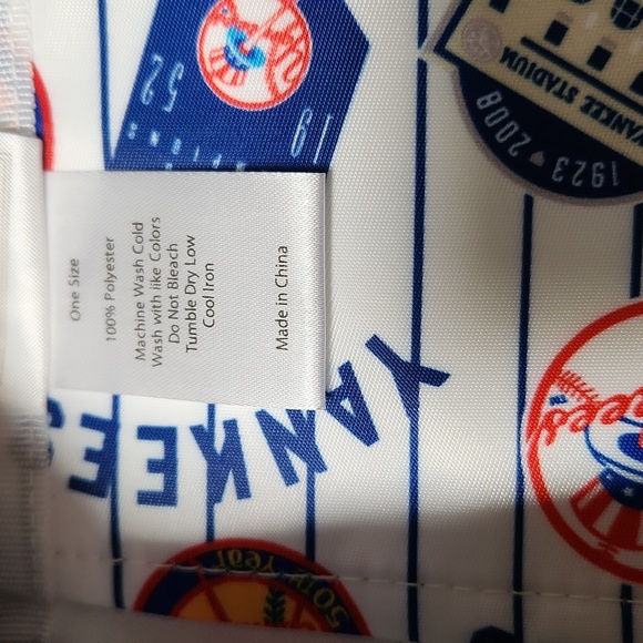 New York Yankees MLB Loudmouth Cooperstown Collection NY Retro Tote Bag NWT - Picture 12 of 16